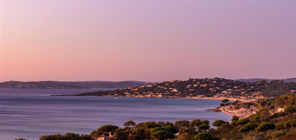 Sunrise sur la Plage de la Nartelle à Sainte Maxime